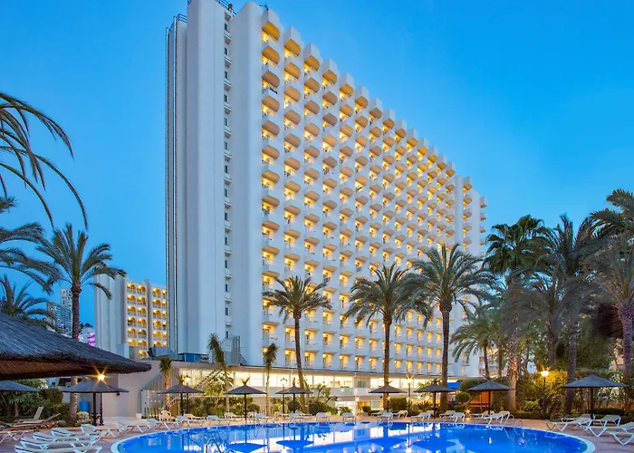 Mejores hoteles frente al mar en Benidorm